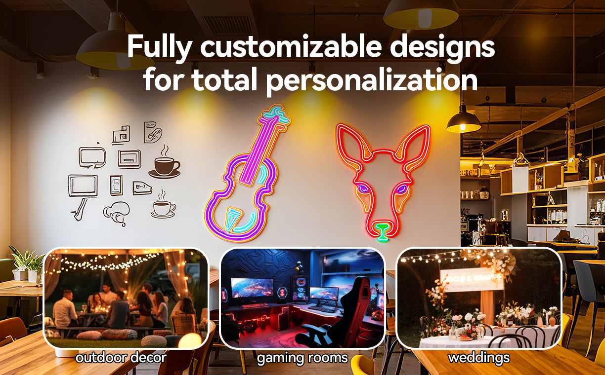fully customizable designs for total personalization