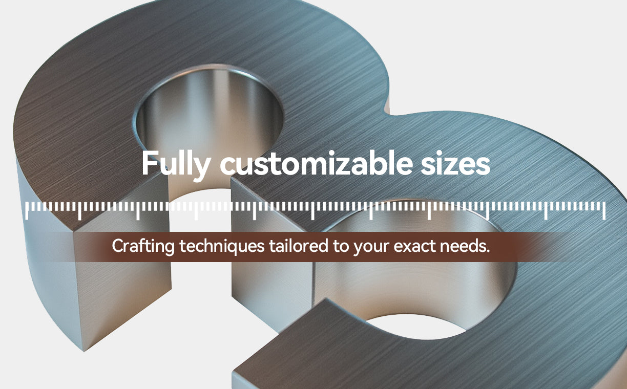 Fully customizable sizes and crafting techniques tailored to your exact needs.