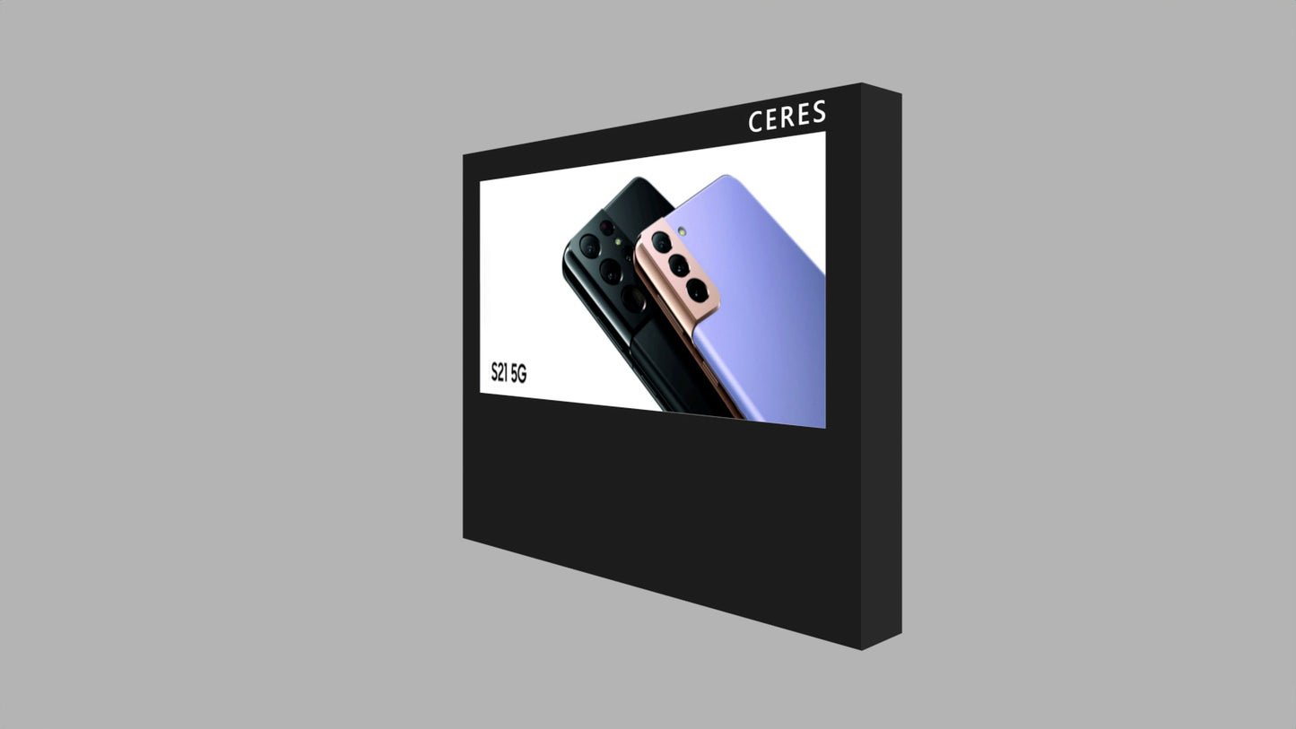 CERES Large Format Light Box for Mall & Retail Store - Custom LED Display with High-Brightness