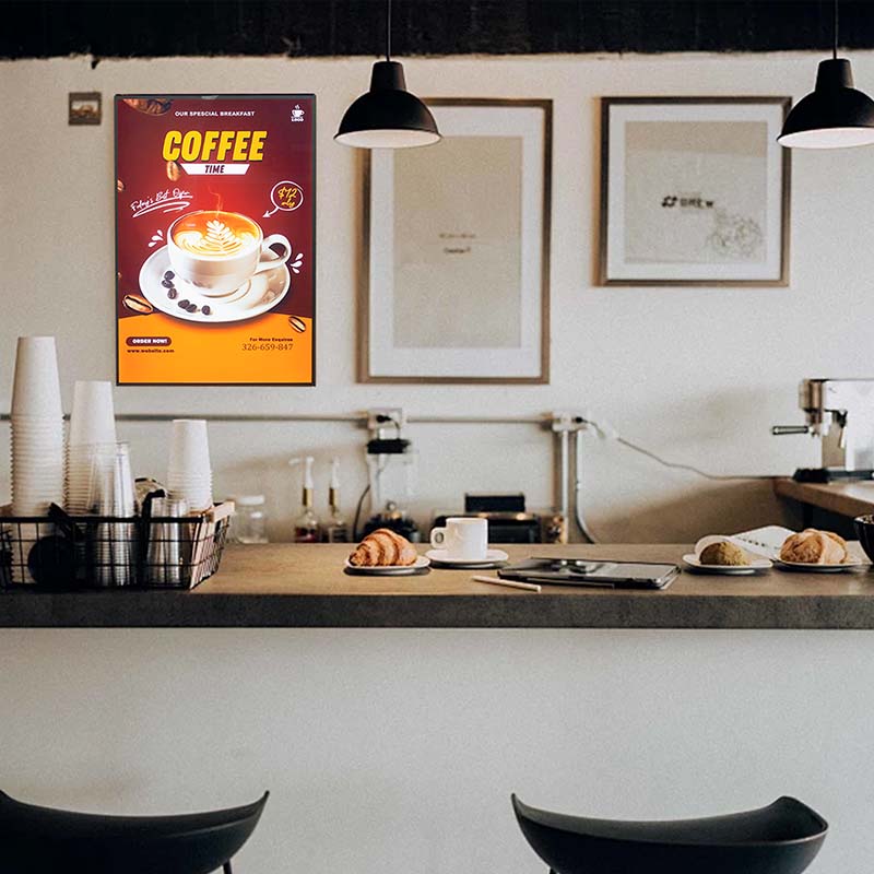 CERES Indoor Use Only - Ultra-Thin LED Light Box Sign for Business Advertising Use