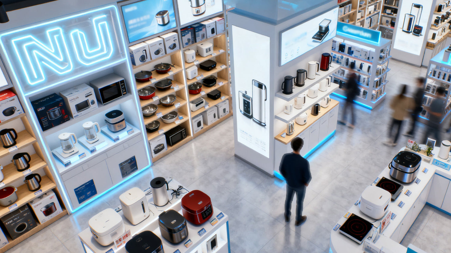 Supermarket Display Overhaul: How Custom Signage, Showcases & Zone Design Boosted Sales