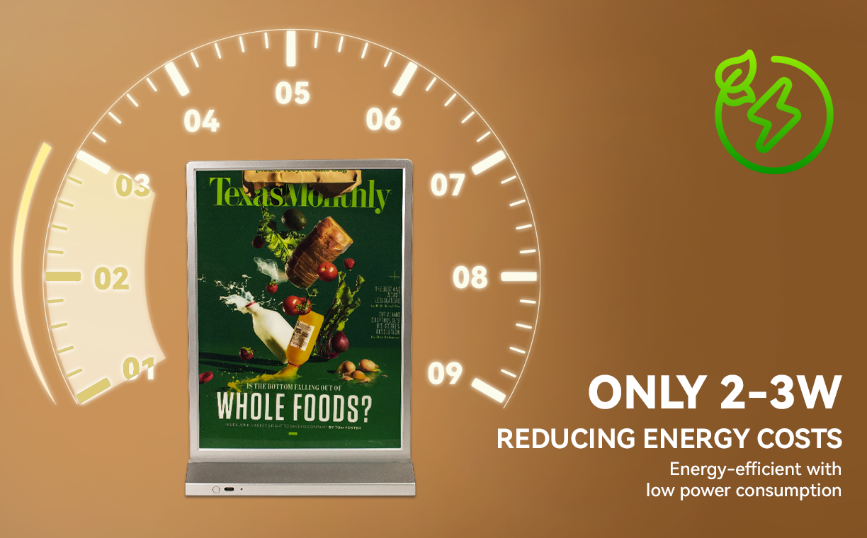 energy-efficient desktop light box designed to reduce power consumption for everyday wireless displays