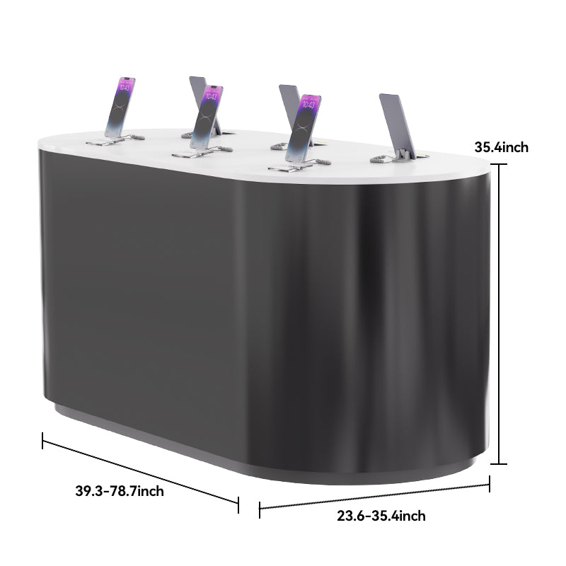 CERES Premium Anti-Theft Island Display for Electronics - Retail Experience Station for Flagship Stores