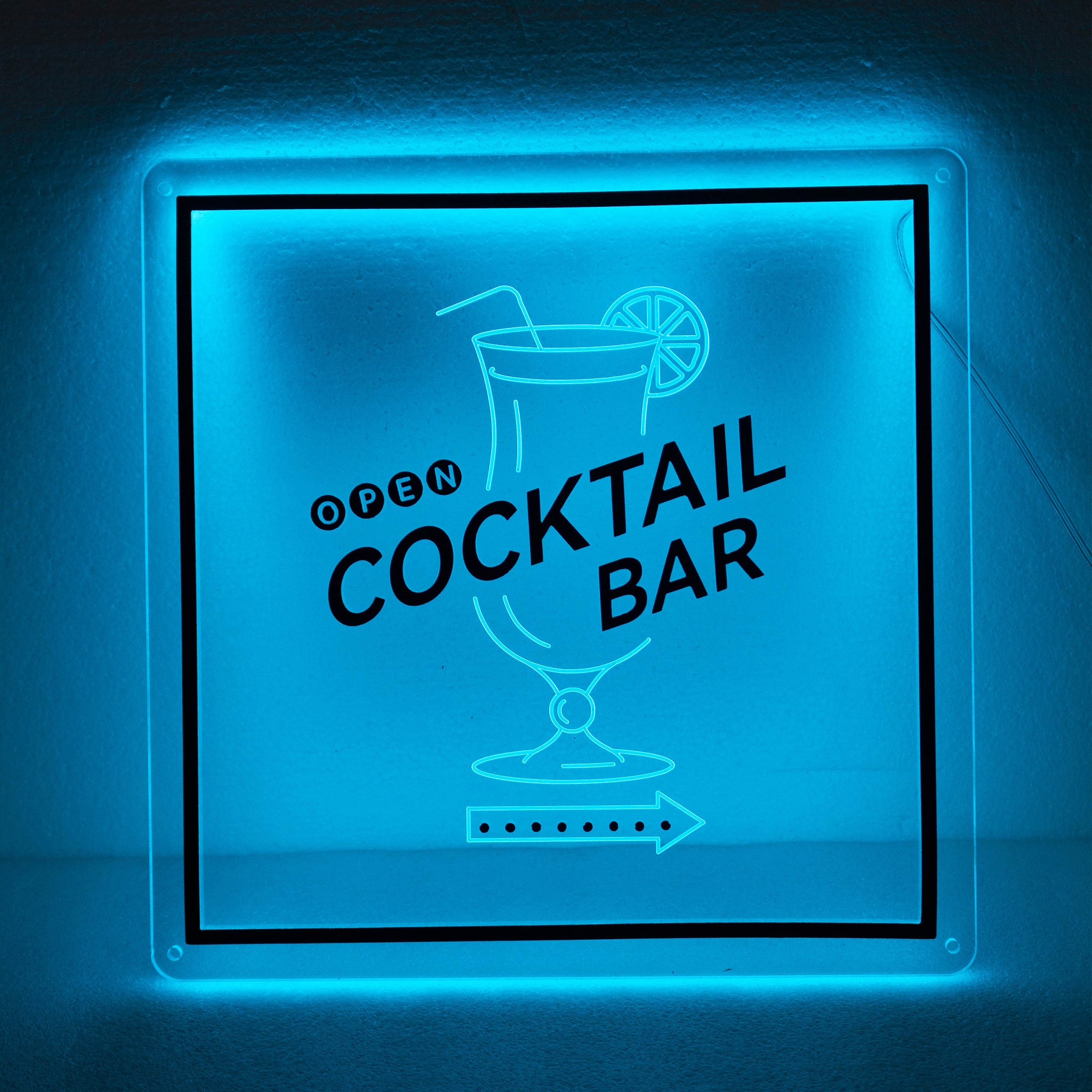 CERES Acrylic Neon LED Signs - Customizable Text /Multi-color /Design for Bedroom Wall Decor, Bar Cafe, Wedding Backdrop