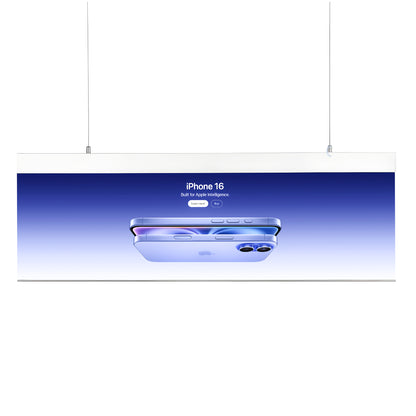 CERES Indoor Use Only - Top-hanging Poster Changeable Double Side Advertising Light Box Sign
