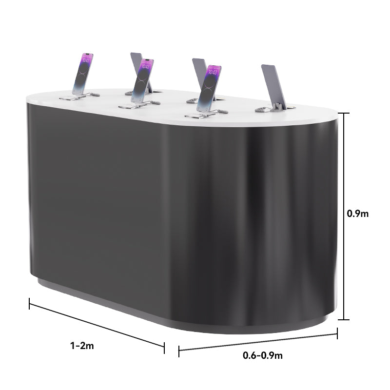 CERES Premium Anti-Theft Island Display for Electronics - Retail Experience Station for Flagship Stores