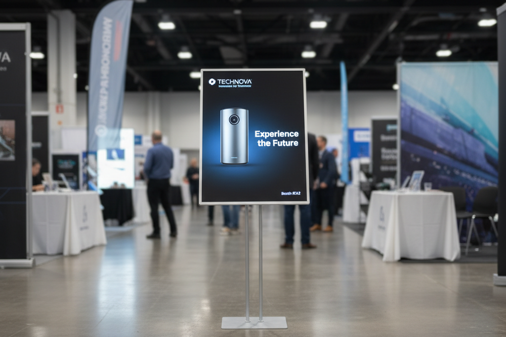 Floor-Standing Display LED Light Box with more bottom space